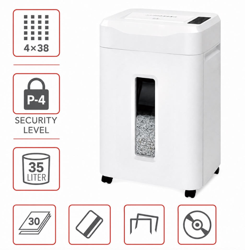 Знищувач документів ARTONIX P3330C (4x38) (000016870)